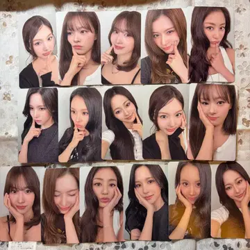 TWICE THIS IS FOR FINALE 입장 특전 트레이딩 카드 세트