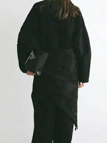 ETRE TOKYO 자수 스카프 [ BLACK ]