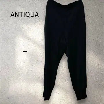 새상품급 안티카*조거 팬츠 [ L ] 블랙 스트레치 이지 팬츠