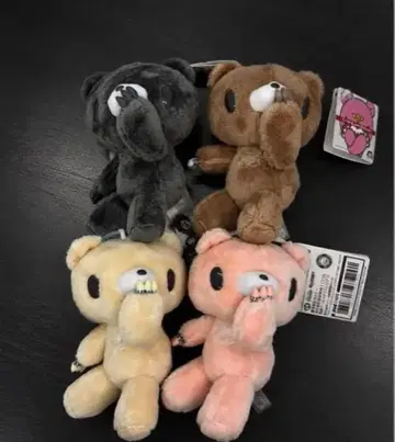 그루미 봉제 인형 마스코트 4종 라운드원