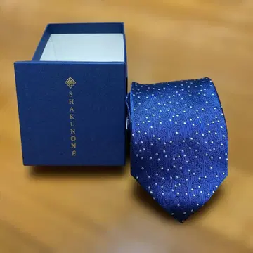 SHAKUNONE 넥타이 네이비