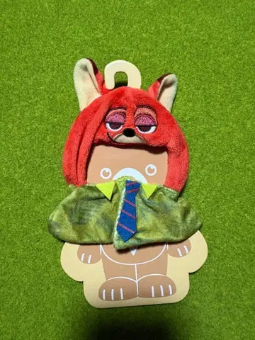 닉 주토피아 주토피아 판초 옷 갈아입기 플러시 키체인
