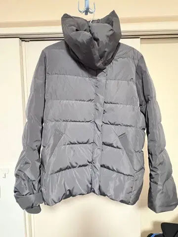 여성용 다운 자켓 그레이