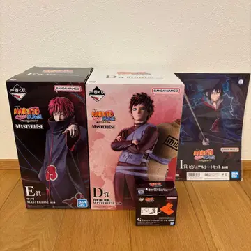 NARUTO 제일복권 질풍전 사소리 가아라 피규어 외 세트