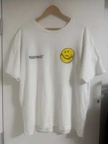 READYMADE 스마일 프린트 T셔츠