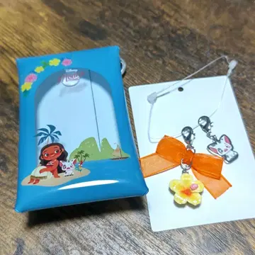 Disney 모아나 미니 파우치 멀티 케이스 참