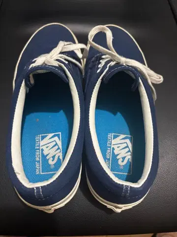 VANS 스니커즈 오센틱 네이비 남성용