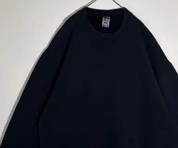 러셀 애슬레틱 무지 속기모 미들넥 맨투맨