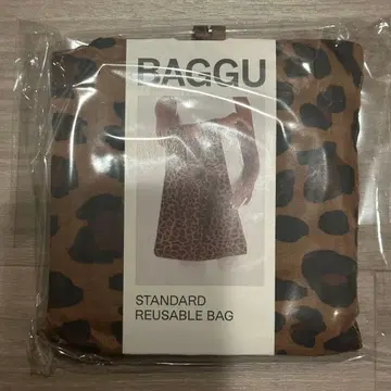 새상품 BAGGU 바구 Standard Baggu 레오파드
