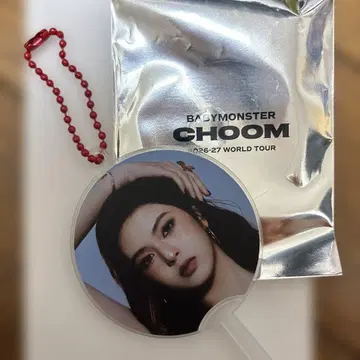 BABYMONSTER 공식 한국 한정판 미니 부채