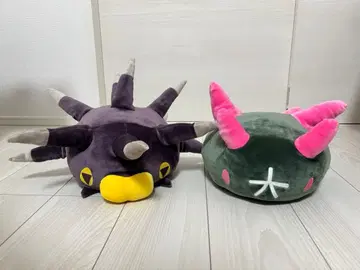 포켓몬 센터 몰캉몰캉 봉제 인형 통통게/해무기 세트