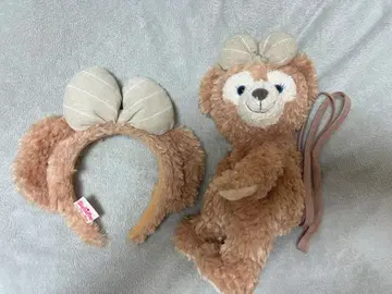 셰리 메이 머리띠 봉제 인형 미니백 세트