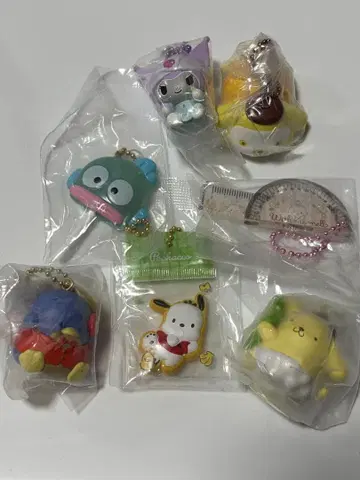 산리오 캐릭터즈 가챠가챠 6종 세트