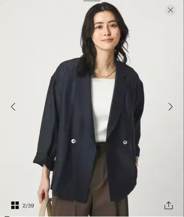 새상품! UA 그린 라벨 베리 라이트 시어 스트라이프 자켓