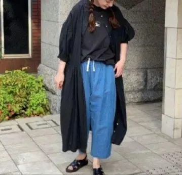 nestrobe 와이드 팬츠 비스크