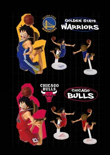 원피스 NBA MSP 루피 워리어스 불스 베이스샵