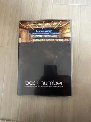 back number All Our Yesterdays Tour 2017