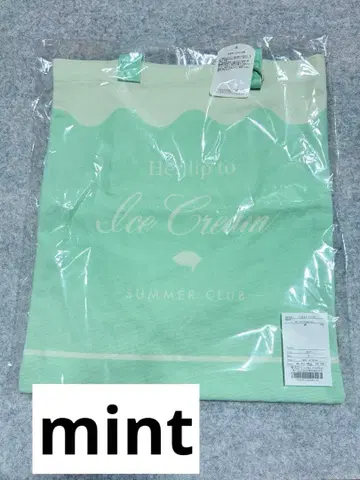 HLT 아이스크림 토트 토트 민트 herlipto 아이스