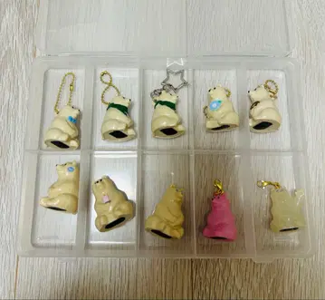 폴러 베어뱅크 가챠가챠 묶음 판매 피규어 키링