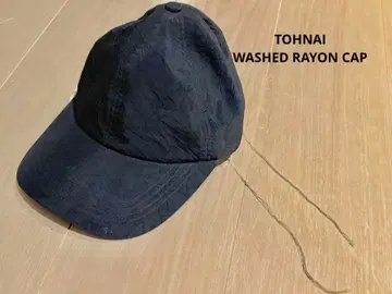 TOHNAI 23SS 워싱 레이온 캡