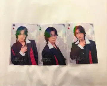 ROIROM 오로라 클리어 카드 혼다 타케히로 3장 세트