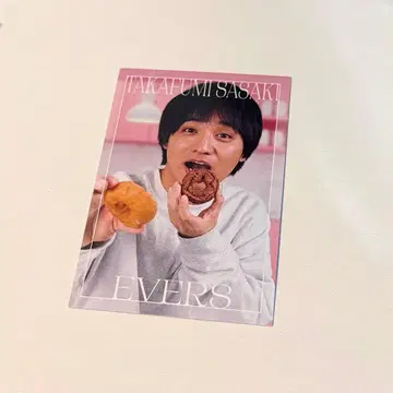 에버라스 사사키 스위츠 반반 카드 요시모토 코레카