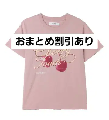 herlipto Cherry Tee '26 pink 핑크 체리