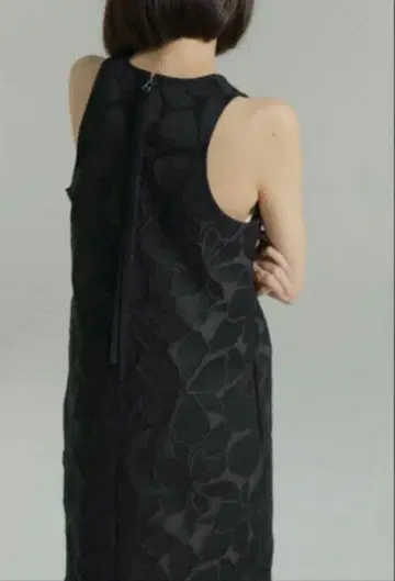 louren flower pattern cocoon dress