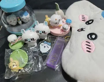 치이카와 가챠가챠 묶음 판매 피규어 키링 모몽가 토끼