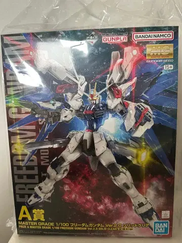 MG 1/100 프리덤 건담 Ver.2.0 솔리드 클리어
