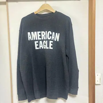 AMERICAN EAGLE 와플 긴팔 T셔츠 택 포함 미사용 새상품