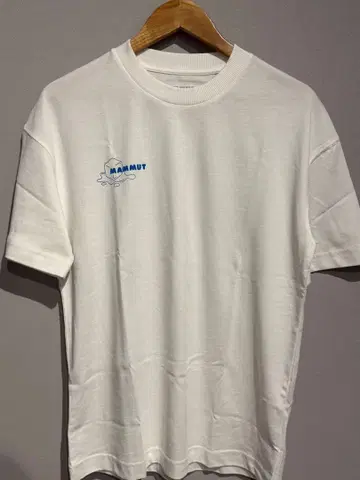 MAMMUT 티셔츠 화이트 Glacier melting