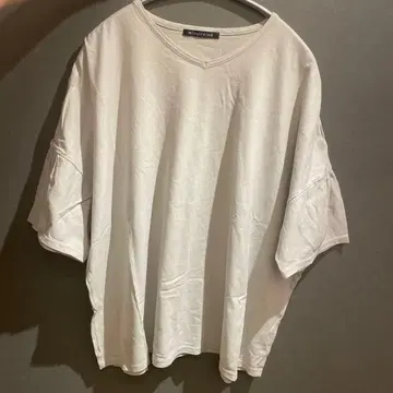 mizuiro ind V넥 반팔 티셔츠