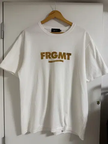 FRAGMENT DESIGN BE@RBRICK 티셔츠 화이트 L 일본제
