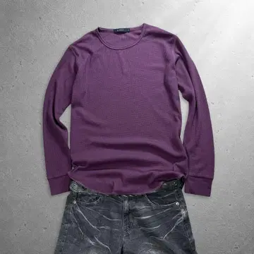 00s archive thermal l/s tee purple
