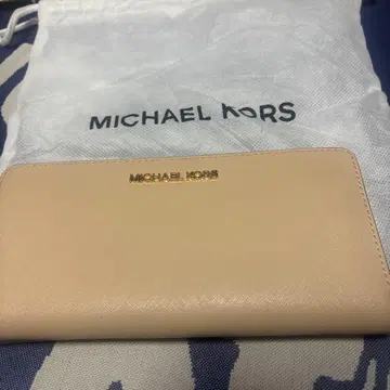 MICHAEL KORS 장지갑 베이지 미사용품