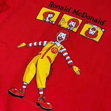 맥도날드 McDonald T셔츠 길단 GILDAN 기업