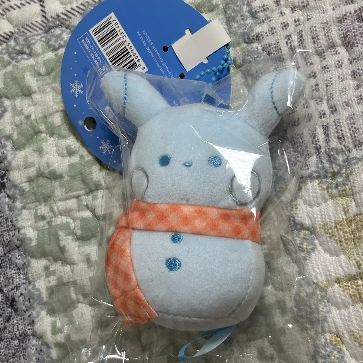 포켓몬 눈사람 피카츄 인형