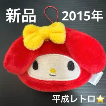 레어 산리오 마이멜로디 스트랩 빨간 멜로 마스코트 헤이세이 레트로