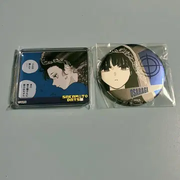사카모토 데이즈 타겟 캔뱃지 아크릴 mini 블록 대불