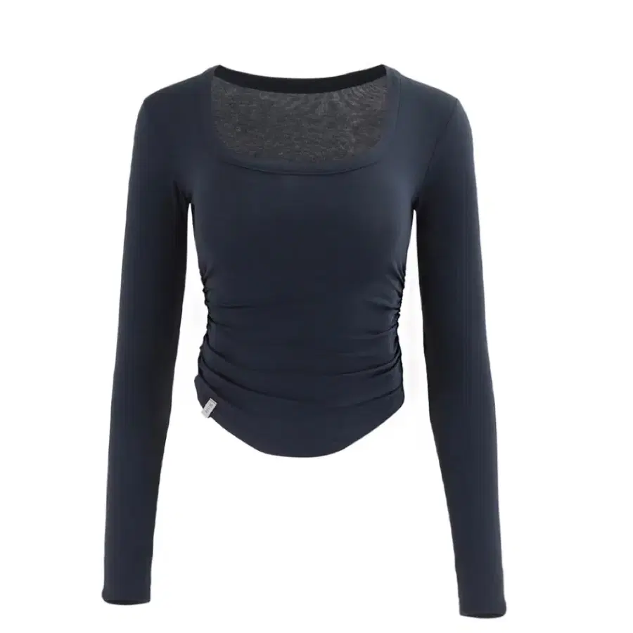 킴서울 IN LOVE SHIRRING LONG SLEEVE TEE