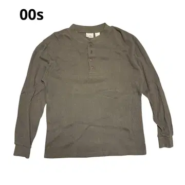 00s llbean 써멀 헨리넥 롱t