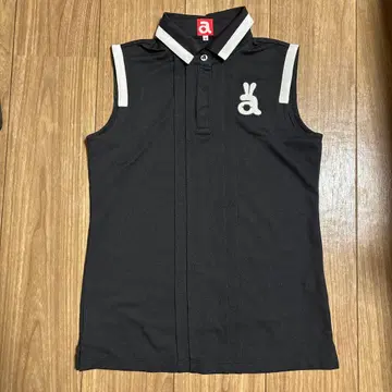 새상품급 알치비오 여성용 슬리브리스 피케 셔츠 36