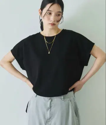 [ 1초 코디 ] NEW 다기능 프렌치 슬리브 티셔츠