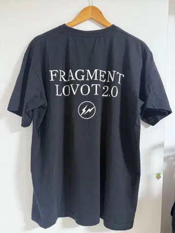 레어 프래그먼트 LOVOT 2.0 콜라보 T셔츠 XL 프래그먼트