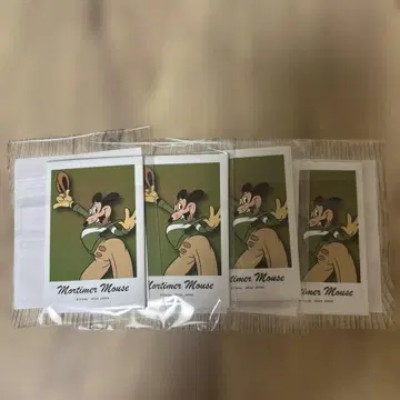 세가 럭키 쿠지 E상 캔뱃지 모티머 마우스