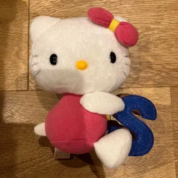 희귀 헤이세이 레트로 키티 헬로키티 봉제 인형 2002년 레어