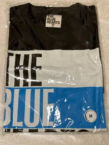 새상품 THE BLUE HEARTS 40주년 기념 T셔츠 블루하츠