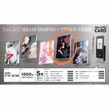 chanmina AOD4 아크릴 카드