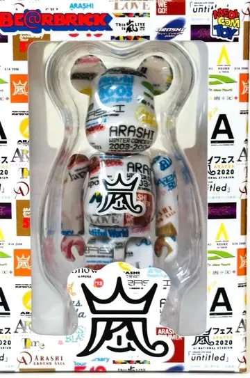 아라시 ARASHI 라이브 로고 베어브릭